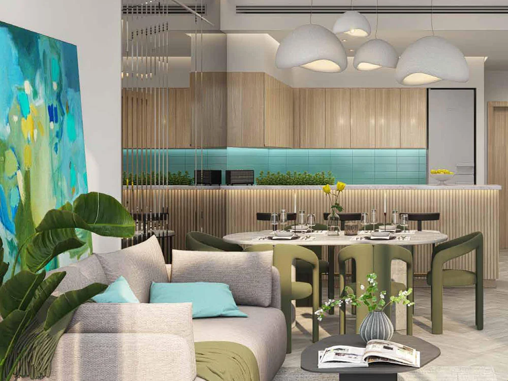 damac lagoon views kitchen